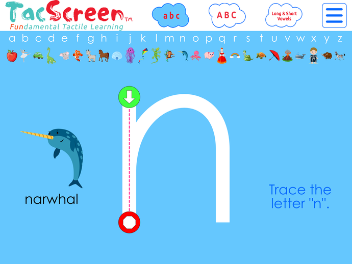 Distance Learning-Printable Letters Target Early & Dyslexic Learners