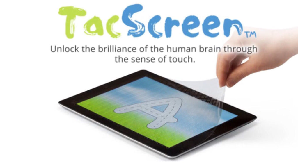 TacScreen iPad Learning Screen-dyslexia-autism-ADHD-Early Reader-Tutor